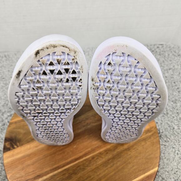 Nobull Womens 7 Canvas Mid Trainer White Canvas Athletic Gym Daily Workout Shoe - Picture 10 of 13